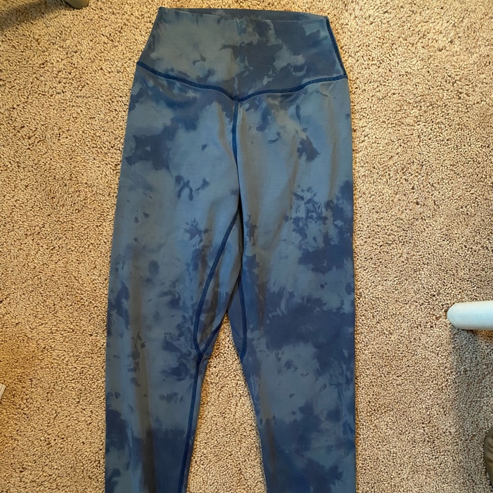 Hand-dyed balance athletica leggings